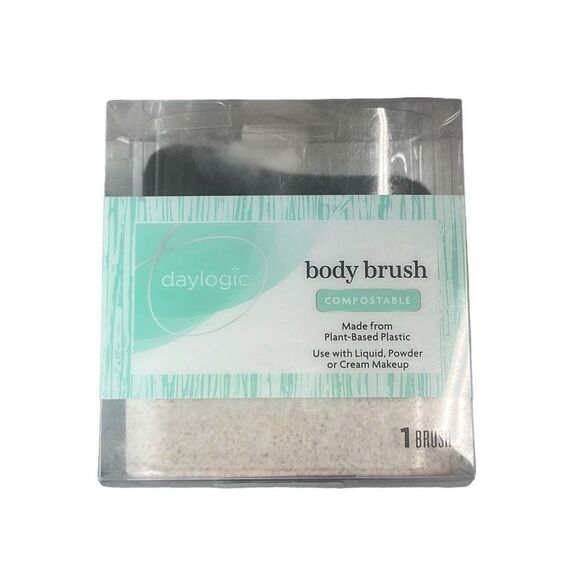 Daylogic Compostable Kabuki Body Brush Cruelty Free Multi-use Brush NEW - Picture 1 of 3
